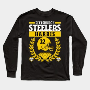Pittsburgh Steelers Harris 22 Edition 2 Long Sleeve T-Shirt